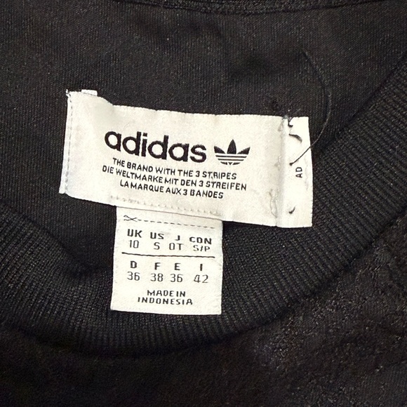 Adidas‎ White Long Sleeve Boxy Sweatshirt - Picture 5 of 7